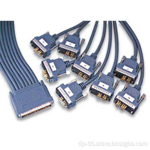 200P to 8 x V35 Male LFH Cable, Available in Various Specifications